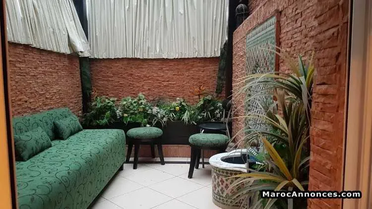 Studio meuble a maarif extension avec une terrasse - الدار البيضاء (3)