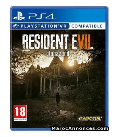Resident evil biohazard ps4 - الدار البيضاء