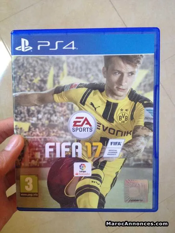 Fifa17 ps4 - الدار البيضاء