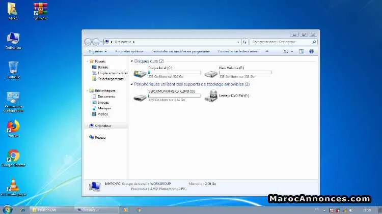 Hp pavilion dv6 notebook - الدار البيضاء (2)