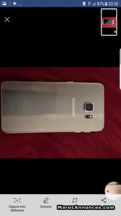 Samsung s6 edge 64gb - الدار البيضاء (2)