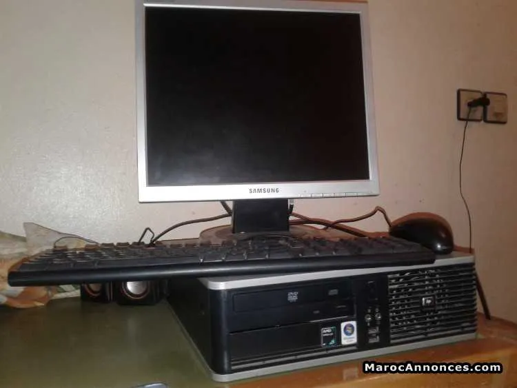 Pc bireau hp duol core - الدار البيضاء
