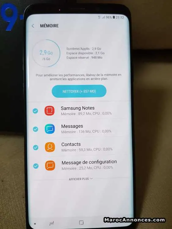 S9 plus 128 g - الدار البيضاء (3)