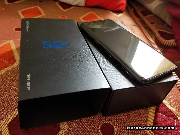 Samsung galaxy s8 plus 64go noir - الدار البيضاء (2)