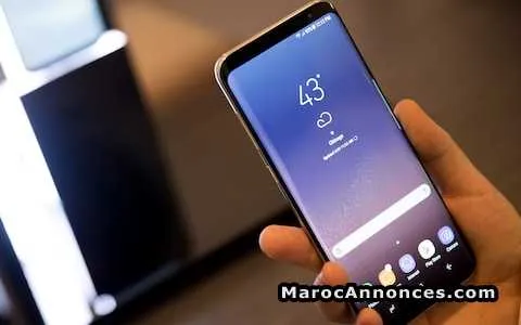 Samsung galaxy s8 plus 64go noir - الدار البيضاء