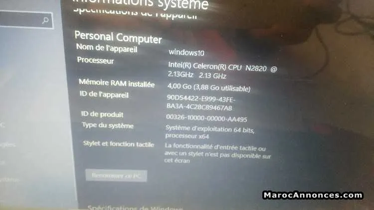 Mini pc portable toshiba - الدار البيضاء