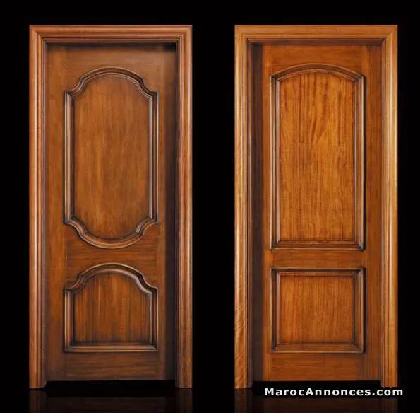 Portes en bois - الدار البيضاء