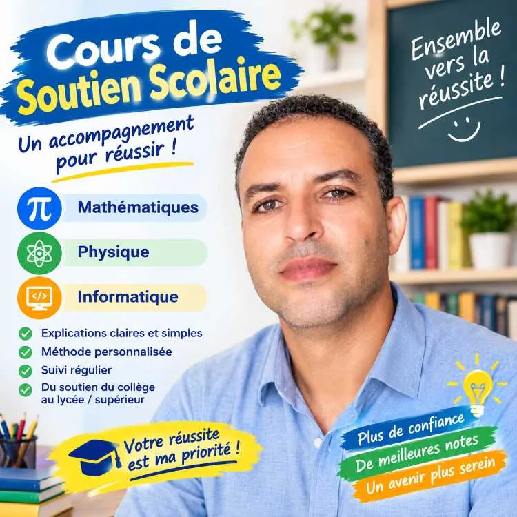 Soutien scolaire  en matières scientifiques - الدار البيضاء