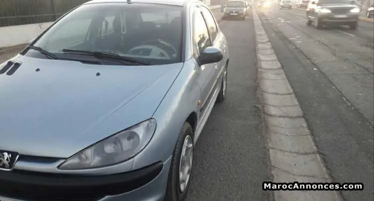 Peugeot 206 diesel - الدار البيضاء (3)