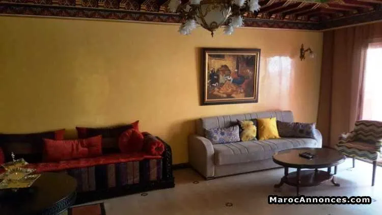 Location appartement meublé - الدار البيضاء
