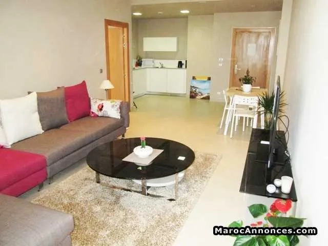 Appartement meublé de 80 m² ain diab - الدار البيضاء (3)