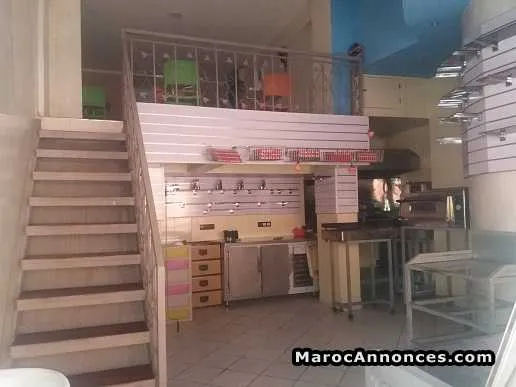 Snack équipé  à louer avec contrat de gérance - الدار البيضاء (3)
