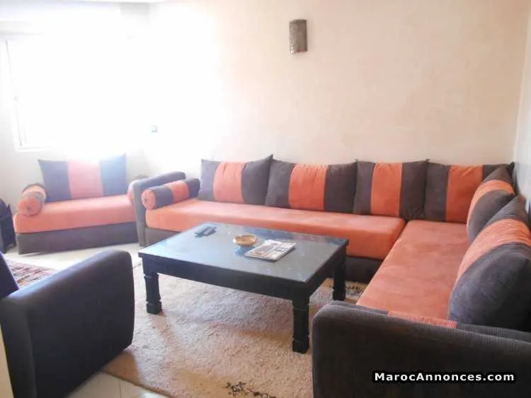 appartement meublé en location àrabat el harhoura - الدار البيضاء