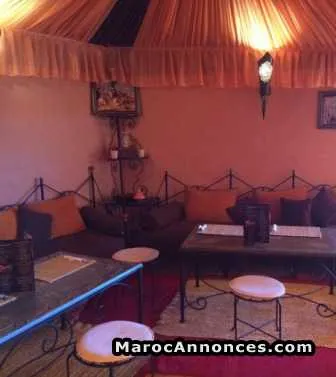 Salon de thé en location 100m2 à jamaa el fna - الدار البيضاء