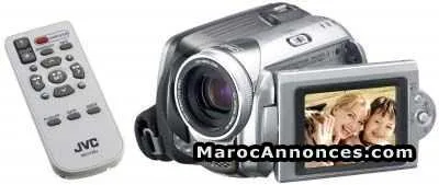 Jvc everio gz-mg21 caméscope à disque dur 20 go - الدار البيضاء