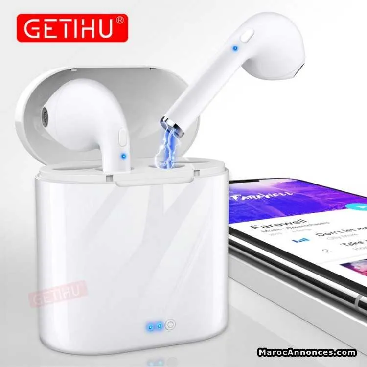 V4.2 Écouteurs sans fil bluetooth Écouteurs paire - الدار البيضاء (2)
