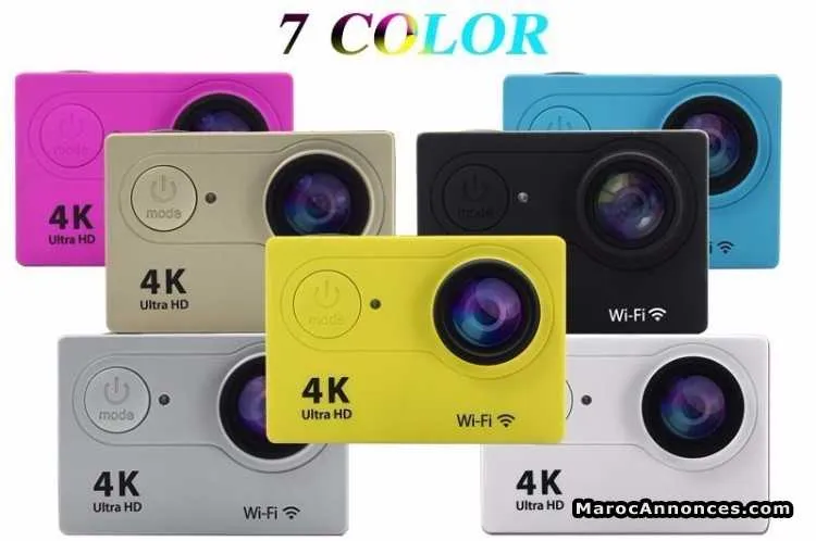 Appareil photo style go-pro 4k avec telecommande - الدار البيضاء (2)