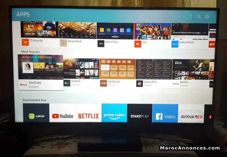 Samsung smart tv uhd 4k 50 série 7garantie 1 an - الدار البيضاء