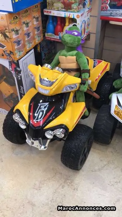 Moto quad 12volts en promotion neuve - الدار البيضاء