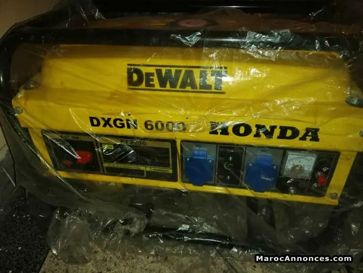 Groupe électrogène de marque dewalt dgxn - الدار البيضاء (2)