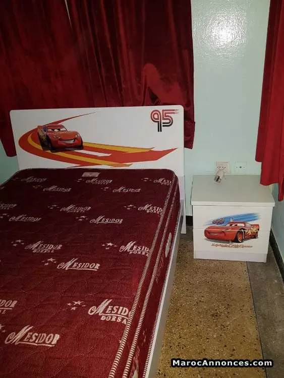 Chambre a couché pour enfants flash mc queen - الدار البيضاء (3)