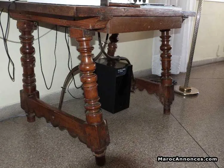 Table renaisance espagnole bois massif - الدار البيضاء (2)