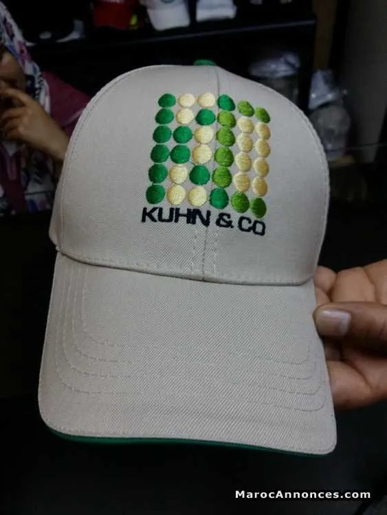Casquette personnalisé avec votre logo - الدار البيضاء (3)