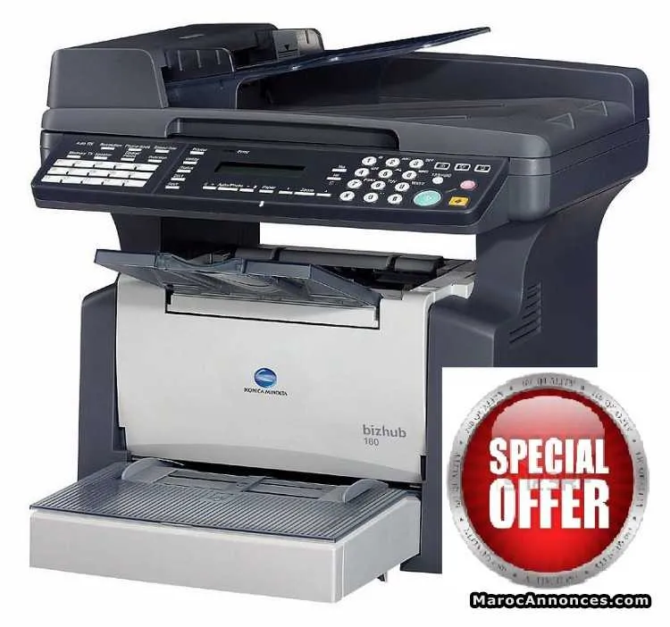 Copieur nb konica minolta bizhub 160f - الدار البيضاء