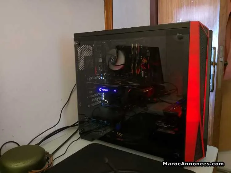 Pc gamer gtx 1070ti i7 7700k 16gb ram - الدار البيضاء (2)