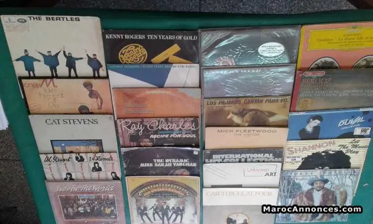 Disque vinyle 33 et 45 tours - الدار البيضاء (3)