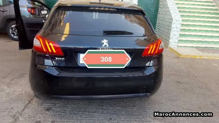 Peugeot 308 active diesel - الدار البيضاء