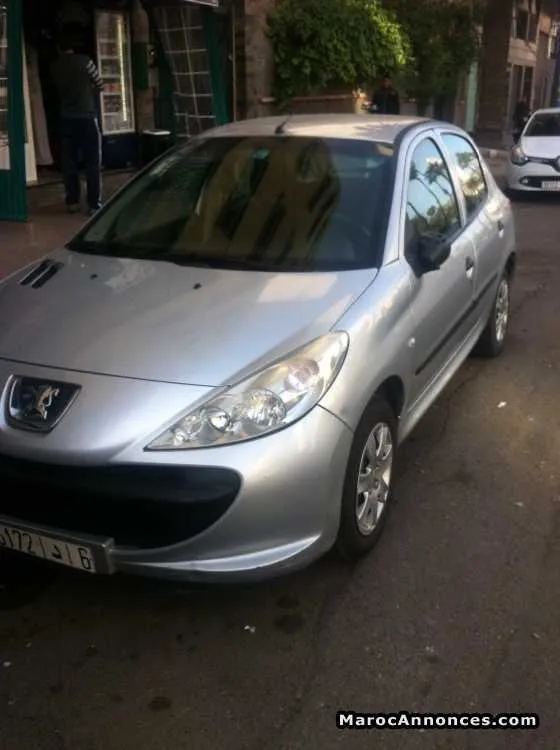 Peugeot 206+ essence - الدار البيضاء