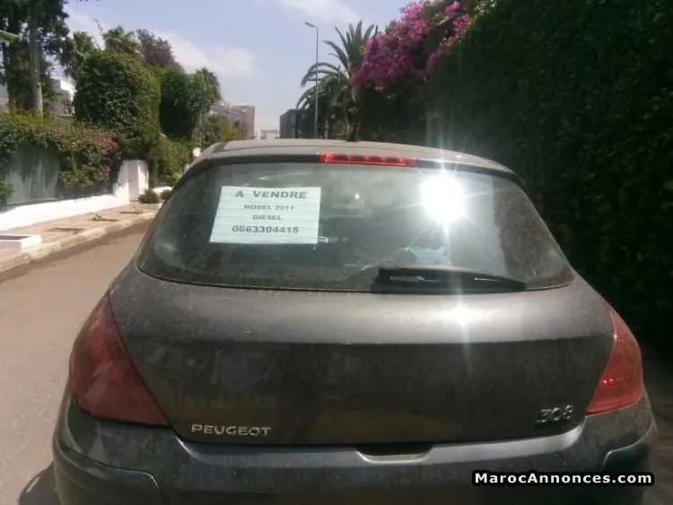 308 diesel 2011 - الدار البيضاء (3)