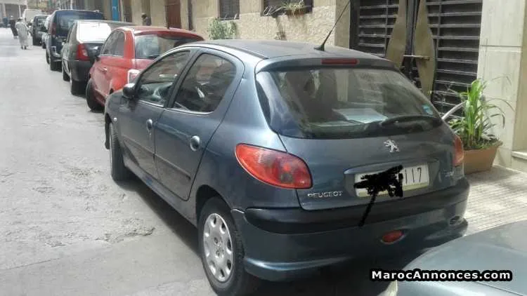 Peugeot 206 - الدار البيضاء (3)