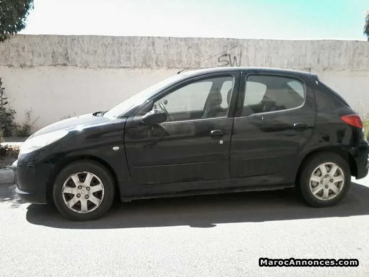 Peugeot 206 à vendre - الدار البيضاء (3)