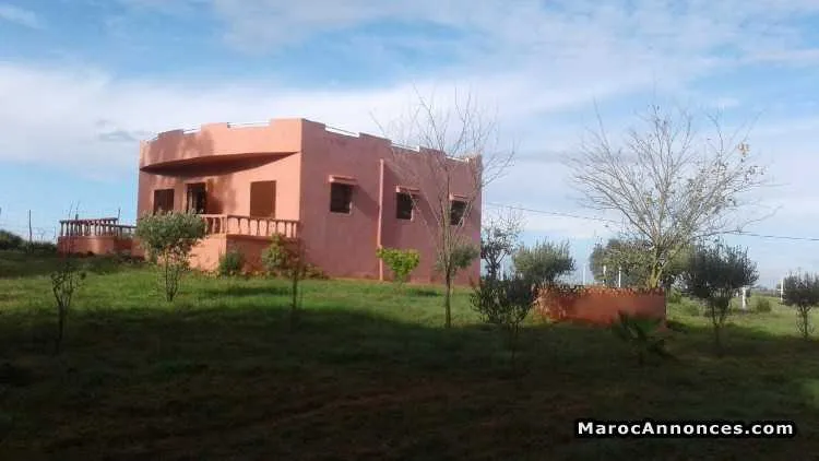 Villa et terrain agricole de 6000m2 - الدار البيضاء