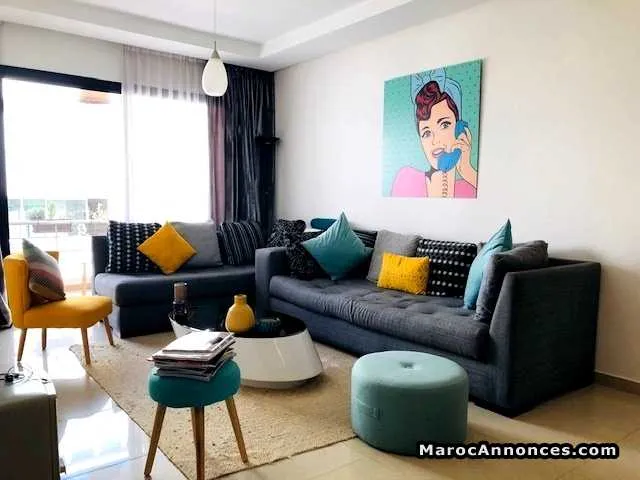 Appartement 103 m² à louer, racine, casa - الدار البيضاء
