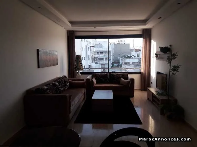 Studio meublé à louer au gauthier - الدار البيضاء