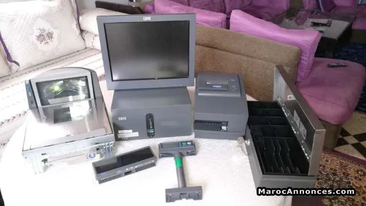 Caisse tactile complète ibm - الدار البيضاء
