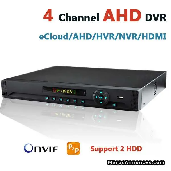 Dvr 4 channel ahd - الدار البيضاء