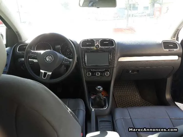Golf 6 1.6 tdi À vendre - الدار البيضاء (3)