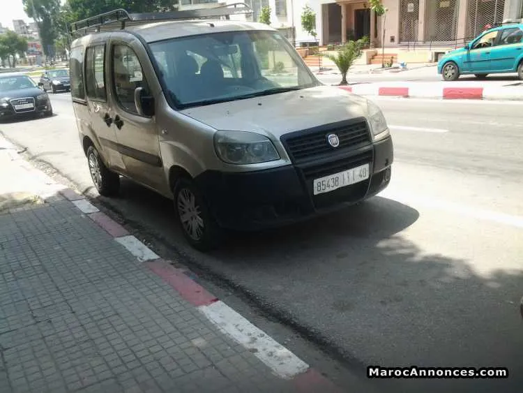 Fiat doblo diesel 2010/8 - الدار البيضاء