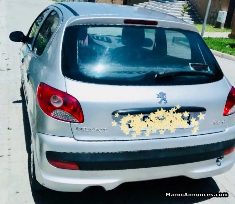 Belle 206 plus premier main - الدار البيضاء (2)