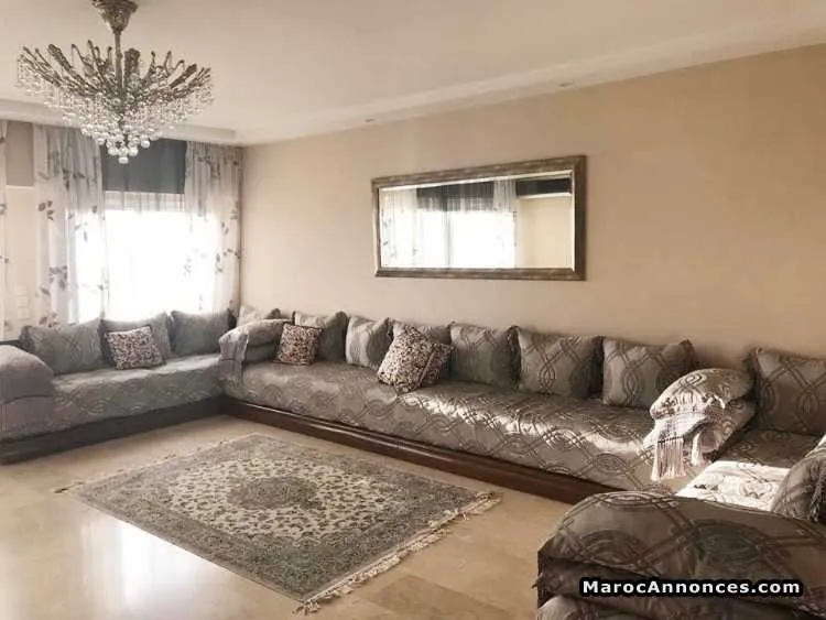 appartement sur val fleuri ensoleillé de 120 m2 - الدار البيضاء