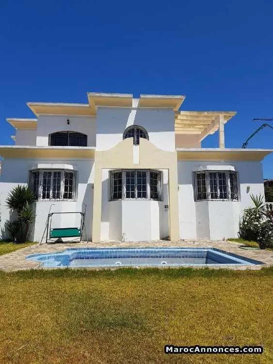 Villa de luxe 4 façades piscine 6 ch a jbel kbir - الدار البيضاء