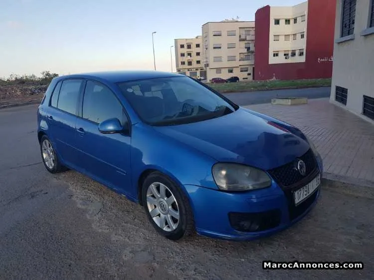 Golf 5 2l diesel en bon état - الدار البيضاء