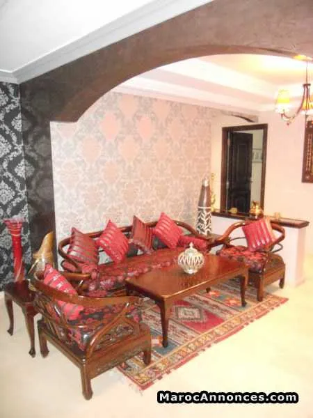 Appartement meublé en location à bourgogne ouest - الدار البيضاء (2)