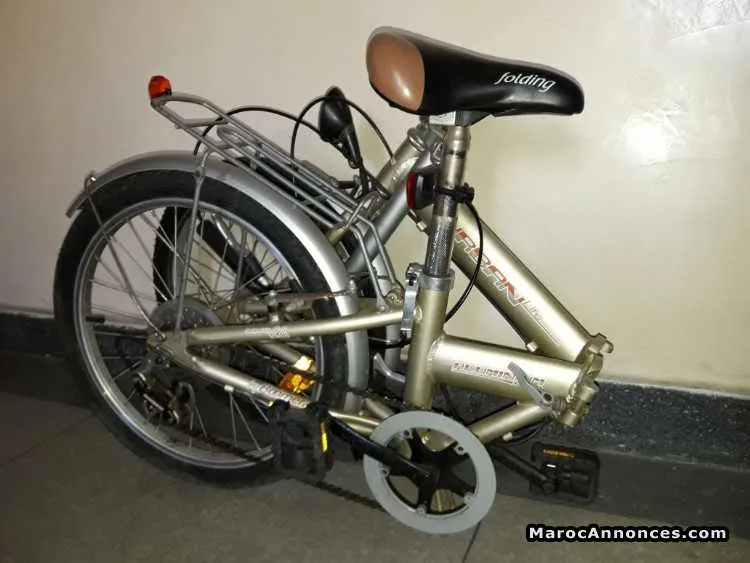 Vélo  pliable en aluminium - الدار البيضاء (2)