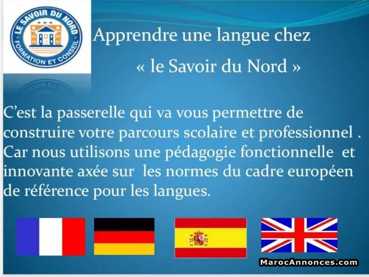 Formation en langues vivantes et informatique - الدار البيضاء