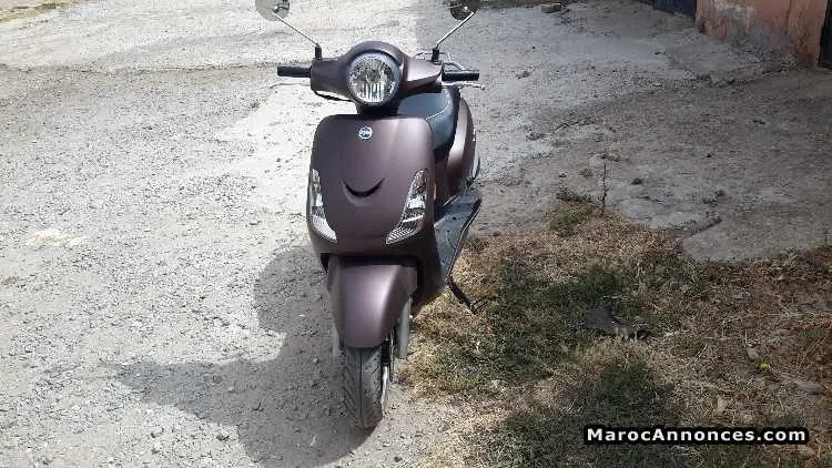 Vente d'une moto sym fiddle presque neuve - الدار البيضاء (2)
